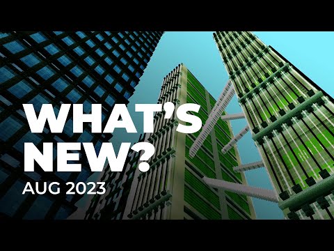 Our BIGGEST Minecraft City Update Yet! | August 2023