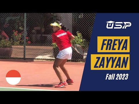 Freya Zayyan - Tennis Recruiting Video - Fall 2023