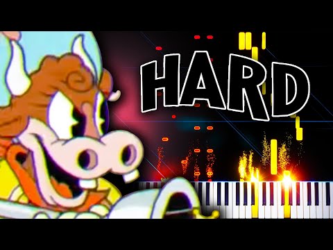 High-Noon Hoopla (from Cuphead) - Piano Tutorial