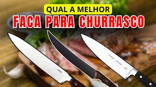 Melhores FACAS em Aço Inoxidável para CHURRASCO | Melhores Facas de Churrasco | Facas para Churrasco