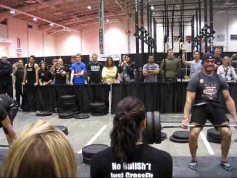 UFC Expo - 5 Min Max Deadlift Event.....beside Dave Lipson.