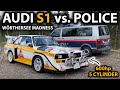 FULL SEND AUDI S1 E2 Quattro - Group B vibes  - Woerthersee 2022 - burnouts - flames - OG Schaefchen
