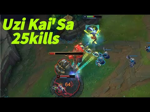 UZI KAI'SA VS JINX, HE IS A MONSTER ON KAI'SA!
