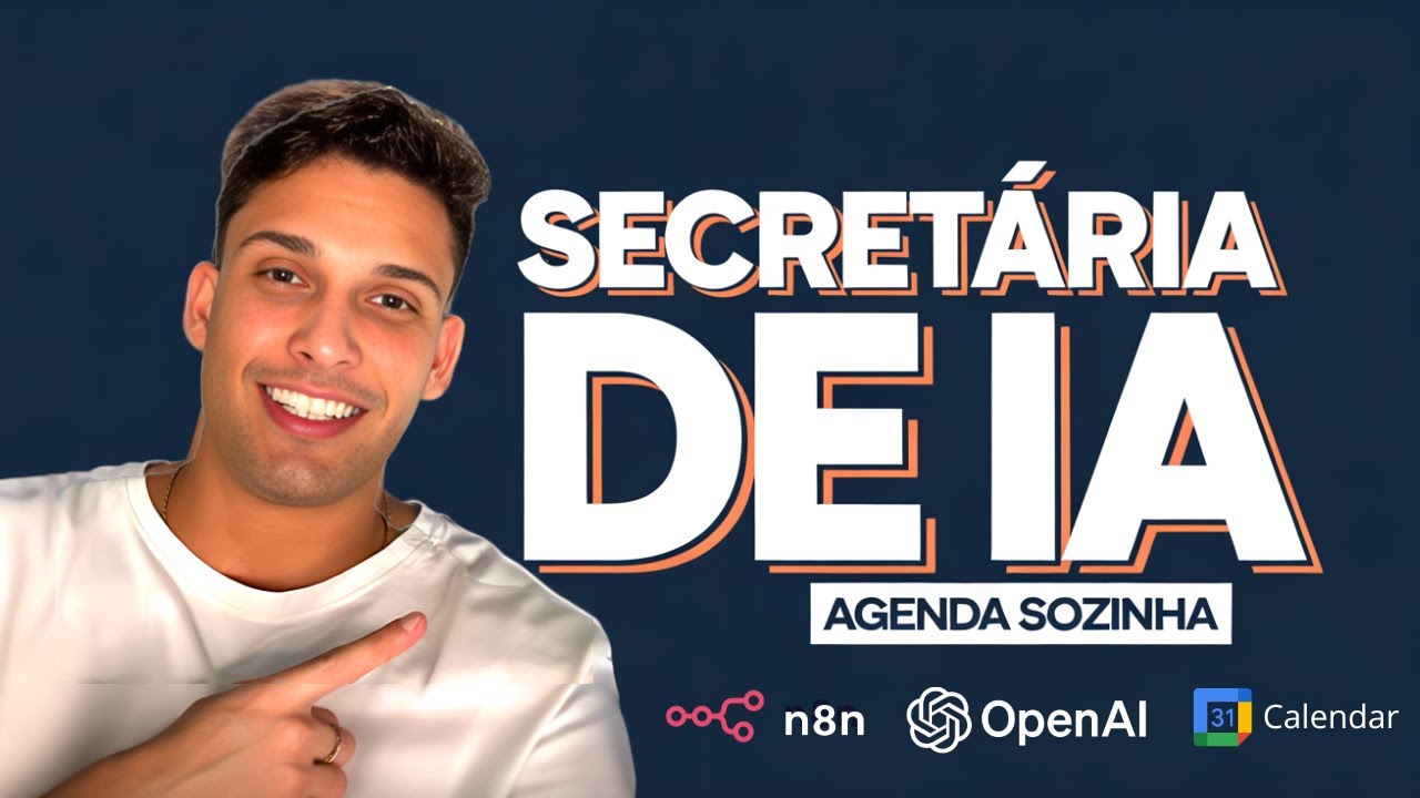 SECRETÁRIA DE IA NO CODE QUE AGENDA TUDO SOZINHA [Template Gratuito]