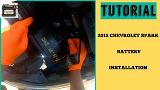 How to Install a 2015 Chevrolet Spark Battery | Step by Step