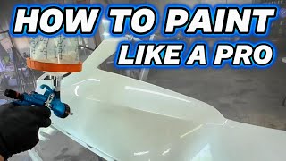How to PREPARE and PAINT a bumper!