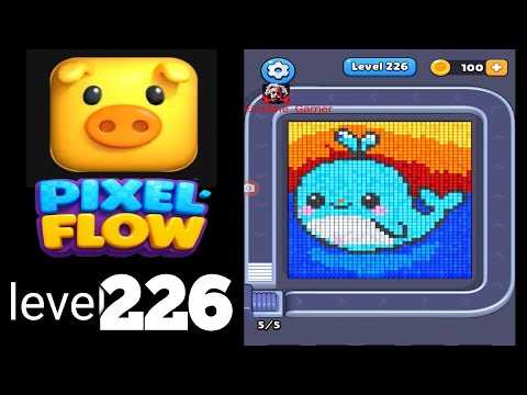 Pixel Flow Level 226 Walkthrough