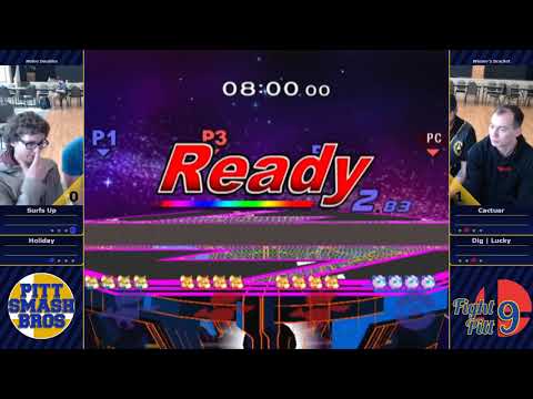 Surf's Up & Holiday vs Cactuar & Dig | Lucky - Melee Doubles - Fight Pitt 9