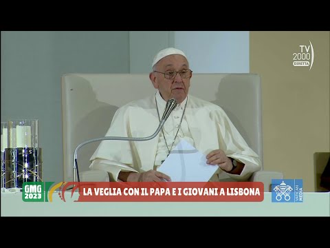 Cos'ha detto il Papa ai giovani nella veglia di Lisbona
