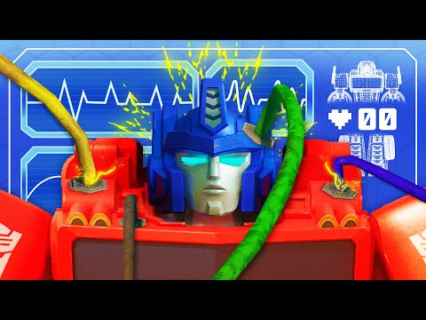 Optimus Prime Needs Surgery! | E32 | Transformers: CYBERWORLD
