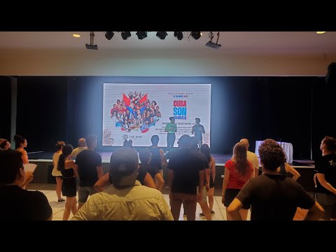 DC Casineros Adrian and Amanda Casino Partnerwork class at CubaSon Congress (Mexico)