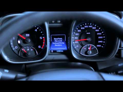 What to do when the Diesel Particular Filter (DPF) lamp is flashing | myHolden Connect