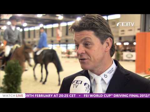 Rolex FEI World Cup 2012-13 Bordeaux, Interview - Jeroen Dubbeldam
