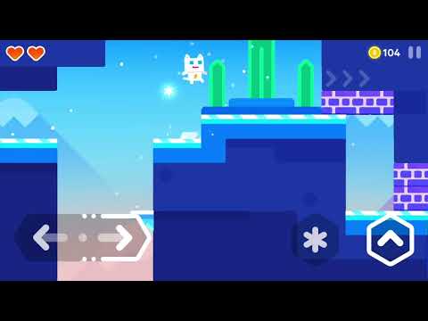 Super Phantom Cat 2: Glacial Valley 4-2 (all secrets and chests)