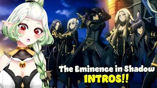 SO MANY PRETTY WOMEN! | VTuber React | Anime Intros | Eminence In Shadow Openings (1-2)