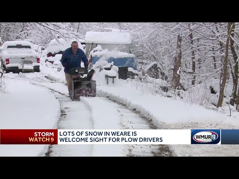 Significant snowfall welcome sight for plow drivers