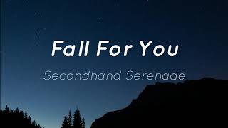 Fall For You (Acoustic) - Secondhand Serenade (Lyrics)