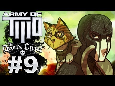 Army of Two: The Devil's Cartel Insane Difficulty Walkthrough w/ SSoHPKC Part 9 - Almighty Pistol