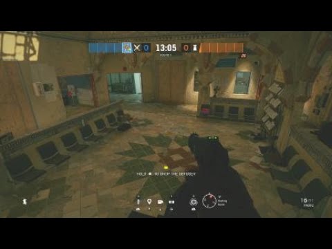 R6 reworked border parkour spot (Good mira hiding spot)