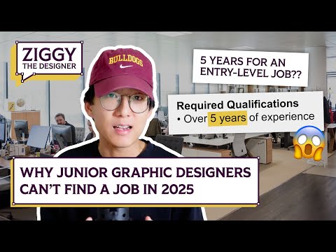 Why Junior Graphic Designers CAN'T FIND A JOB In 2025