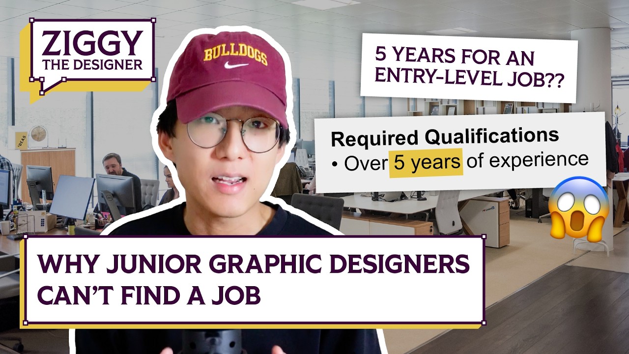 Why Junior Graphic Designers CAN'T FIND A JOB