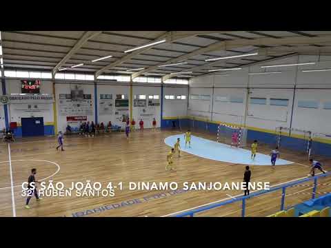 CS São João 𝟰-𝟮 Dínamo Sanjoanense (Seniores, 1ª Fase CN II Divisão FPF)