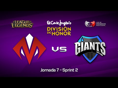 SummaGG vs Giants Underdoges - #LoLHonor Jornada 7 Sprint 2, T.8