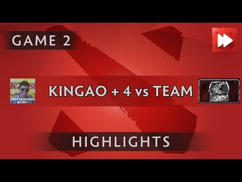 KINGAO + 4 vs Team DileCom [Game 2] World Electronic Sports Games International - Dota Highlights