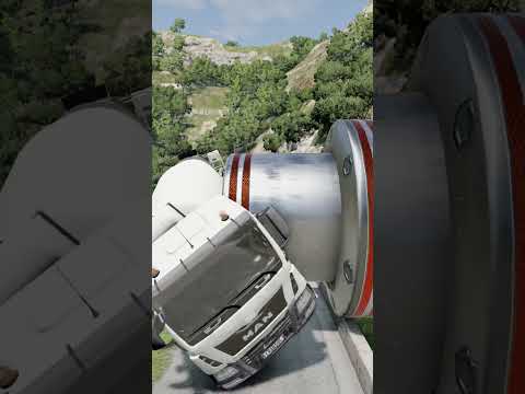 Cars 2 Bollard Crush – BeamNG.drive