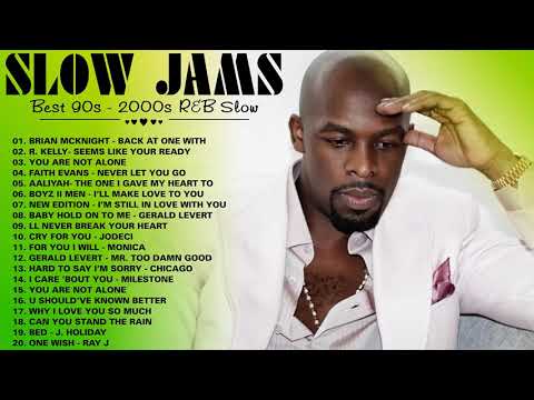 R&B SLOW JAMS LOVE SONGS ~ R. Kelly Boyz II Men Brian McKnight New Edition Monica Aaliyah