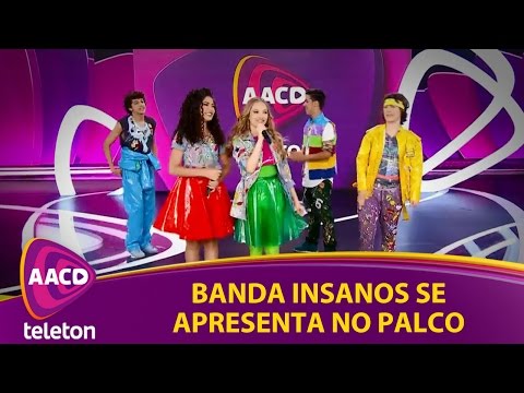 Teleton 2016 - Banda Insanos se apresenta no palco