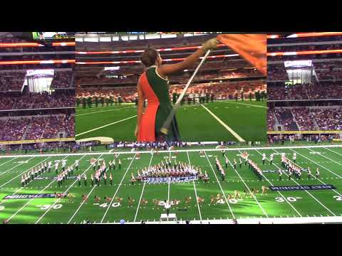 The 2018 University of Miami Frost Band of the Hour - ADVOCARE PREGAME