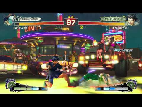 SSF4AE Ranked N.A.: xWAx Quest (Claw) VS Kneegrowp1z (Makoto)