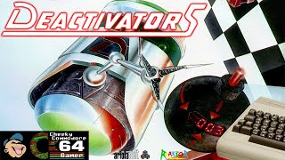 DEACTIVATORS – Commodore 64 (1986) | Terror-Droid Puzzle Action