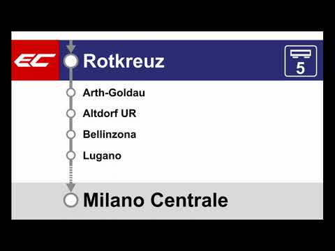 SBB CFF FFS Ansage/annonce/annuncio » Nächster Halt: Rotkreuz | SLBahnen