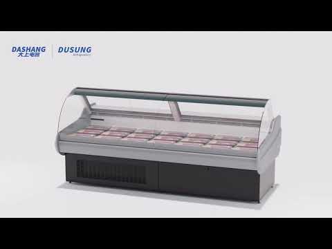 Milano Classic Deli Cabinet – Up-Down Glass Door 