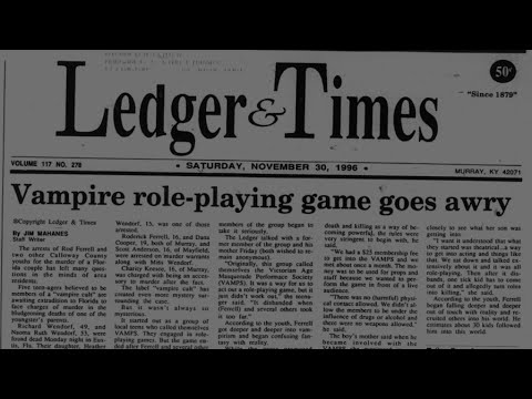 "Vampire Clan" or the "Kentucky Vampire Cult." | 1990s | Mr. Hudson |