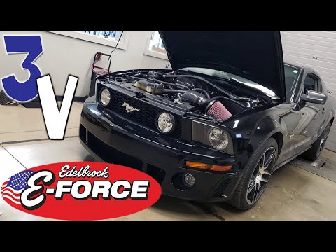 2007 Mustang GT Edelbrock Supercharger (Great Entry Level Kit) Dyno & Review at Brenspeed