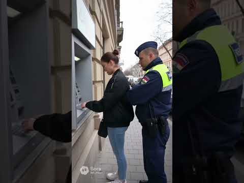 Ön parkol itt a járdán? 🤣🤣🤣 | Ai Magic | #veo3 #parodia #digitalisdallamok #ViralVideo