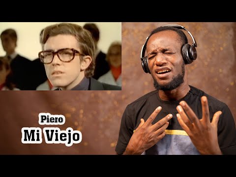 MY FIRST TIME HEARING Piero - Mi Viejo REACTION!!!😱