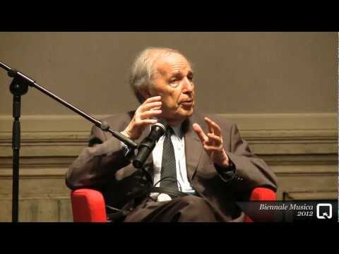 Biennale Musica 2012 - A meeting with Pierre Boulez