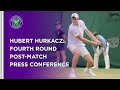 Hubert Hurkacz Fourth Round Press Conference | Wimbledon 2021