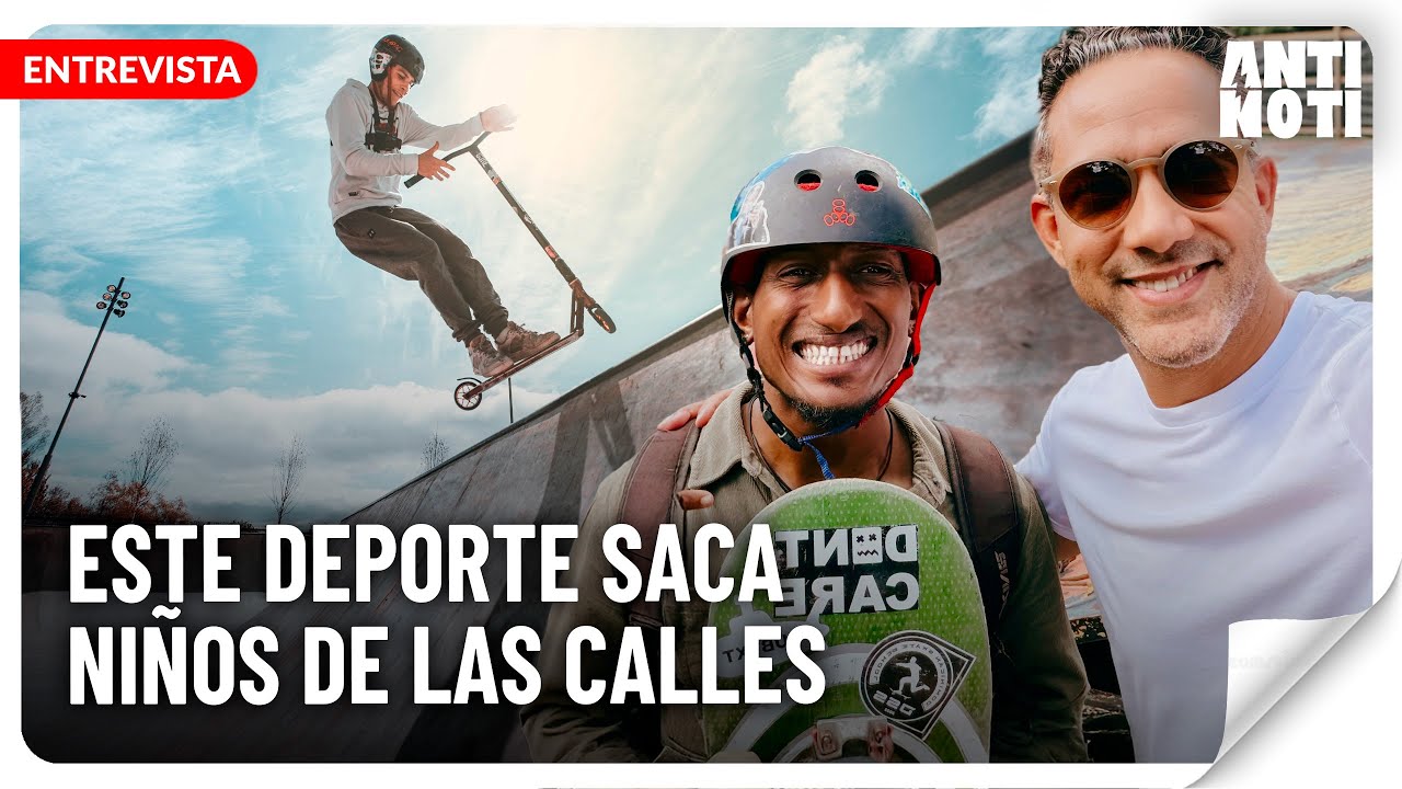 Entrevista Misael de los Santos: SkatePark Mirador Sur | Antinoti
