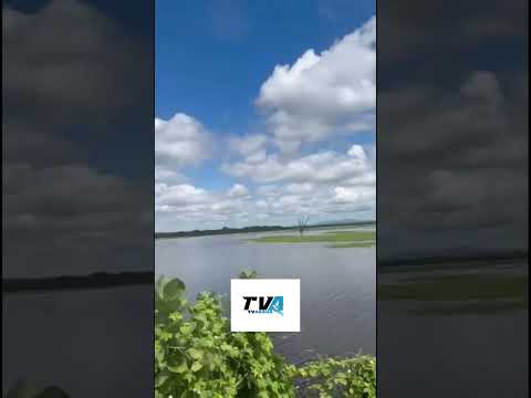 Chuva de apenas uma hora rompe parede de açude e destrói estrada em Belém do Brejo do Cruz / PB
