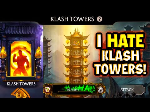 Klash Towers SUCK! Never Playing This Mode Again... RIGGED in MK Mobile!