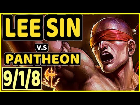 GILIUS (LEE SIN) vs PANTHEON - 9/1/8 KDA JUNGLE CHALLENGER GAMEPLAY - EUW