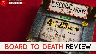 Escape Room Board Game Overview