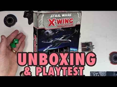 Let’s Look at Star Wars X-Wing | Starter Set Review
