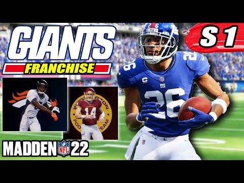 G-Men Make an Early Season Statement!!! | Ep.2 | New York Giants Madden 22 Franchise