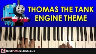 HOW TO PLAY - Thomas The Tank Engine - Theme Song (Piano Tutorial Lesson)